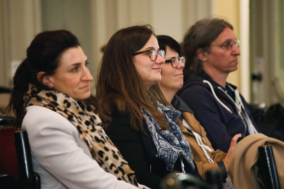 Auch die Teammitglieder des FEM-MEN waren interessiert bei der Sache.