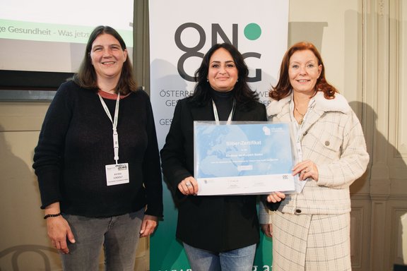 Astrid Loidolt (GÖG), Andrea Karner (Klinikum Baden), Evelyn Kölldorfer-Leitgeb (ONGKG)