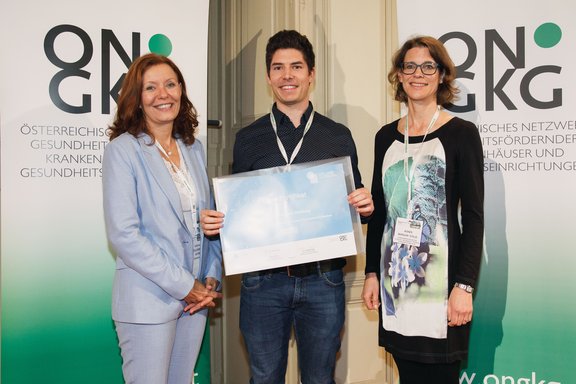 Evelyn Kölldorfer-Leitgeb (ONGKG), Michael Neudorfer (LKH Salzburg), Anges Bergler-Stelzl (BMSGPK)