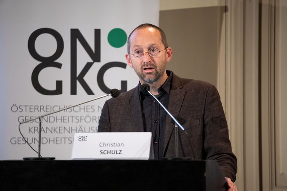 PD Dr. med. Christian Schulz, Geschäftsführer der Deutschen Allianz für Klimawandel und Gesundheit (KLUG)