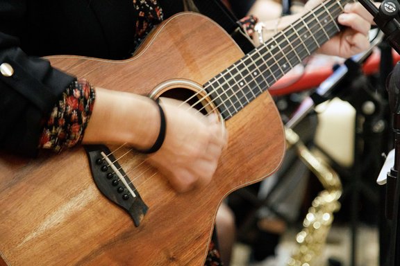 Der Abend wurde von den Solidtunes musikalisch untermalt.